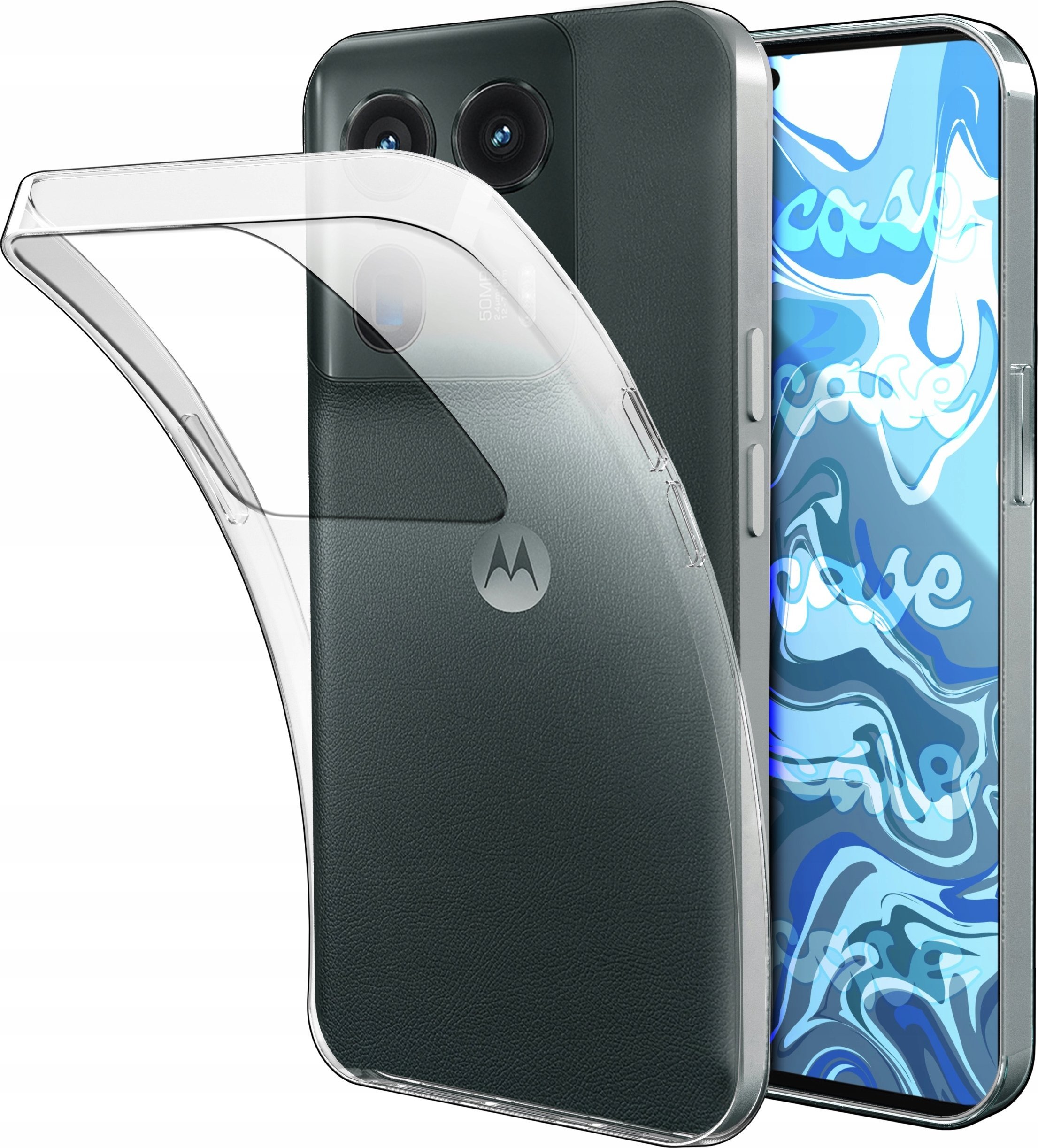 Hello Case ETUI DO MOTOROLA EDGE 50 ULTRA GUMOWE OBUDOWA CASE SILIKON SLIM POKROWIEC