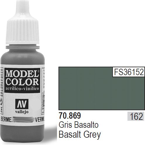 Vallejo Farba Nr162 Basalt Grey 17ml - 70869