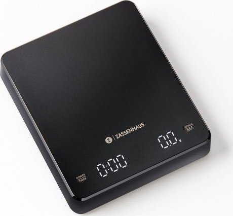 Waga kuchenna Zassenhaus Waga do kawy, ładowana przez usb, do 3 kg, czarna Expert / Zassenhaus