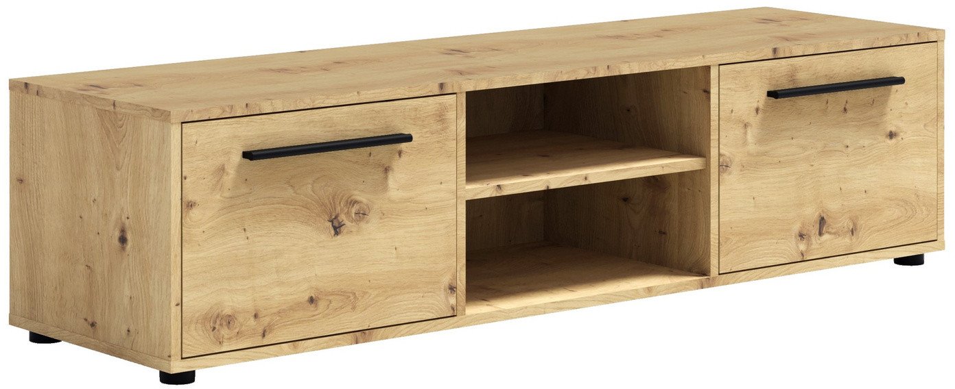 Szafka RTV Modena 150cm kolor: Dąb artisan