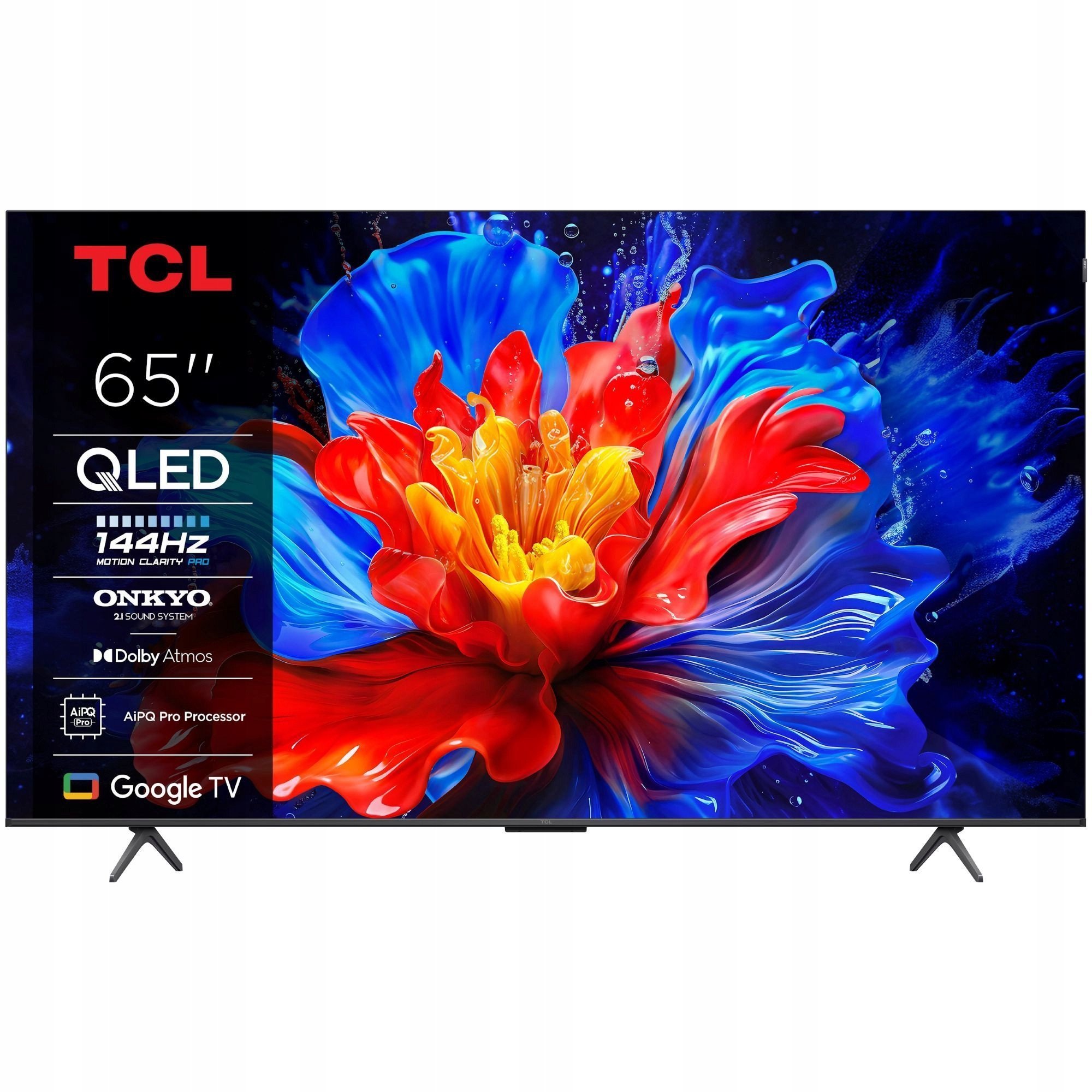 Telewizor TCL 65P81K QLED 65'' 4K Ultra HD Google TV