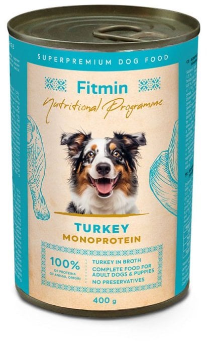 Program karma mokra dla psa z indykiem 400g