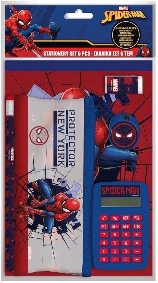 Piórnik z kalkulatorem Spiderman