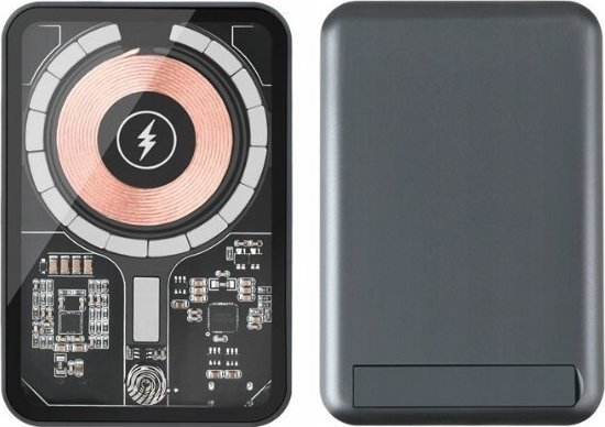 Powerbank Pan i Pani Gadżet Powerbank Magsafe 10000 mAh Bezprzewodowe Ładowanie Ładowarka Qi Naked Goły