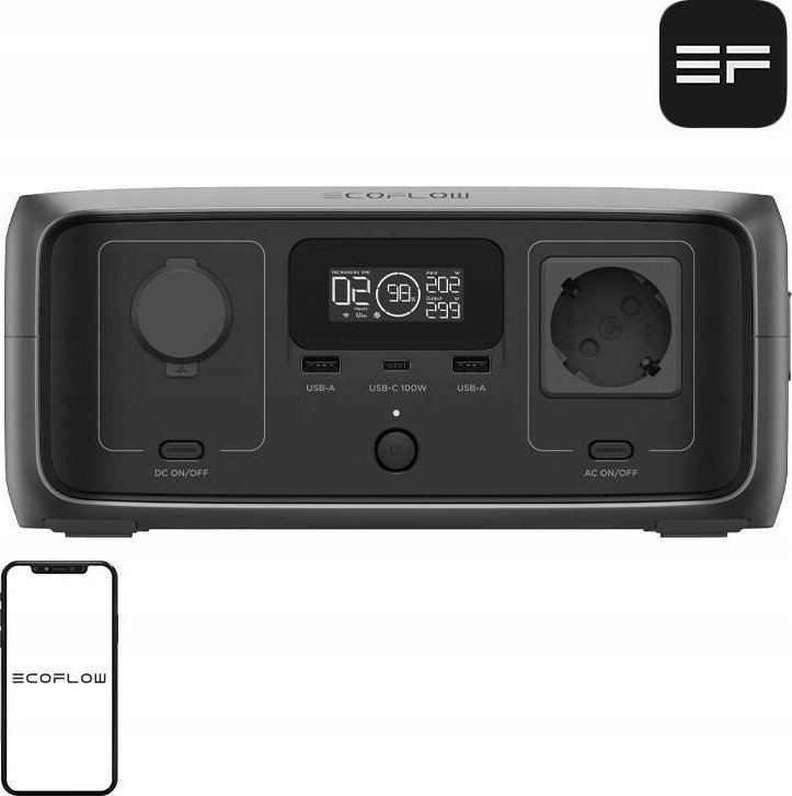 UPS EcoFlow ML Przenośna stacja RIVER 3 UPS (10ms)