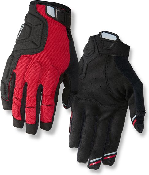 Giro Rękawiczki rowerowe męskie Remedy X2 czarno-czerwone r. XL