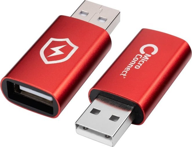 Adapter USB MicroConnect Microconnect MC-AAADAP-SC zmieniacz płci / kabli USB A Czerwony