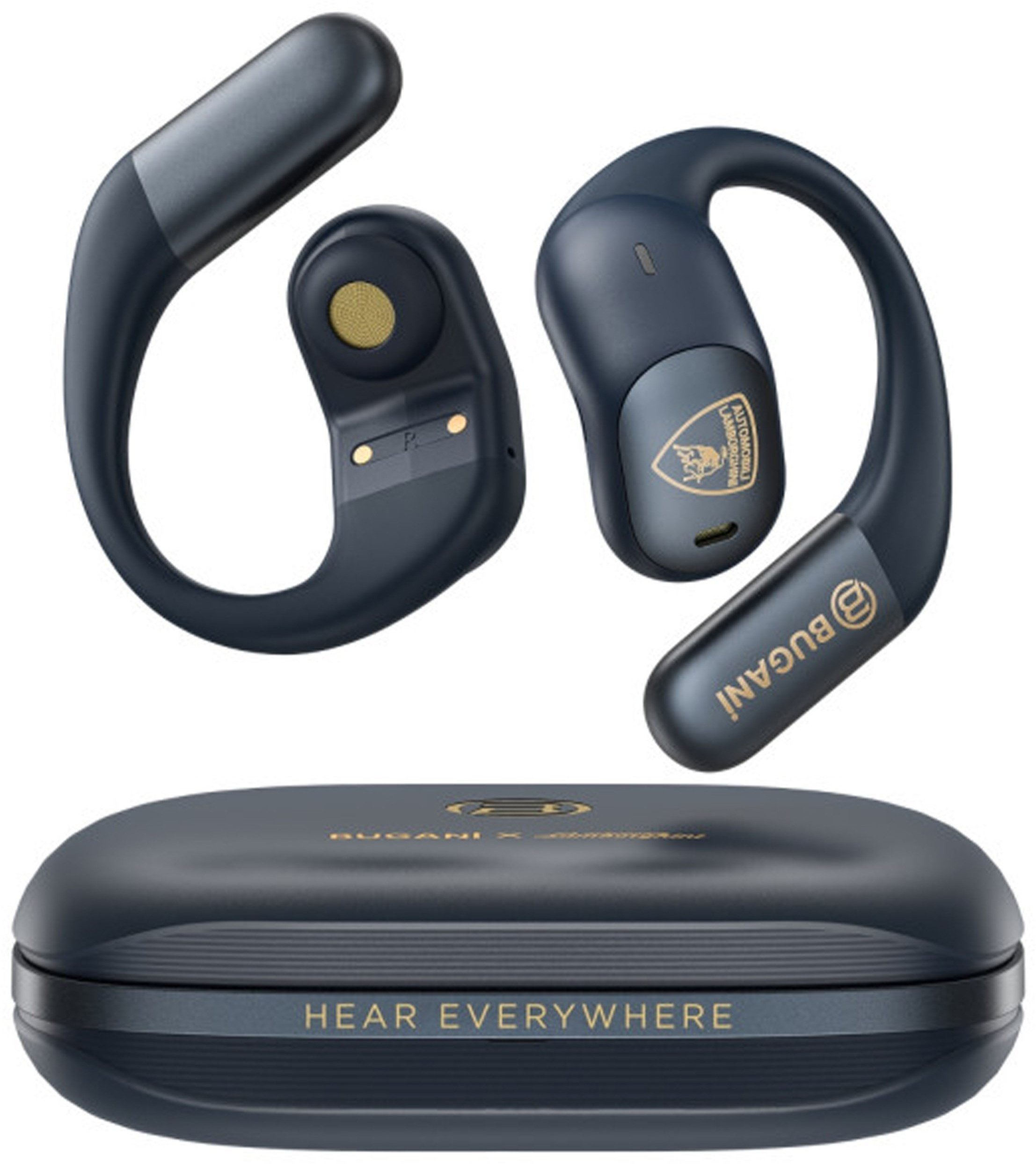 BUGANI Free B15 Lamborghini Limited edition - dark blue - Słuchawki TWS typu Open Ear