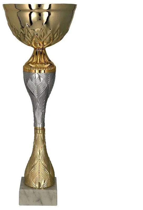 Victoria Sport Puchar metalowy złoto-srebrny