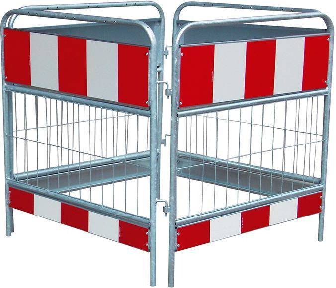 Krata ochronna do studzienek, 2-częściowa