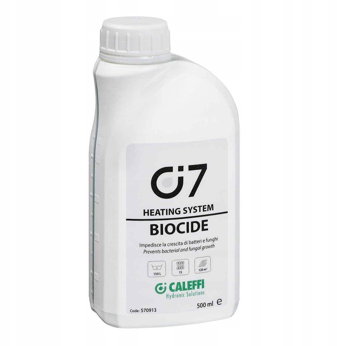 Caleffi środek do usuwania drobnoustrojów C7 BIOCIDE, 500 ml 570913