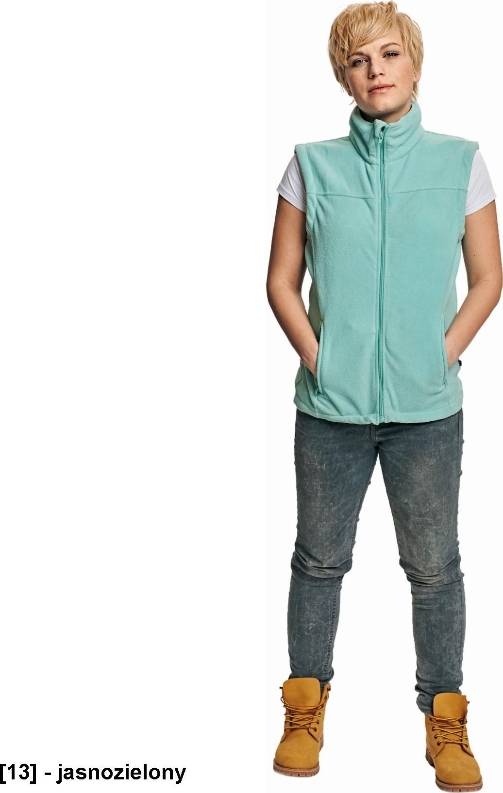 CERVA VORMA LADY - kamizelka - jasnozielony L