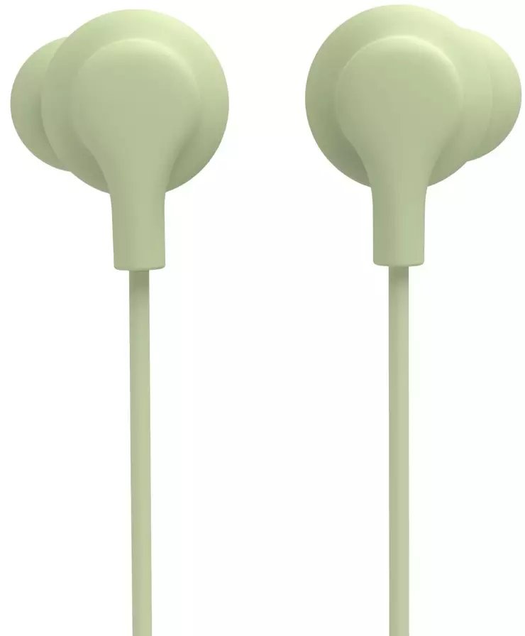 SŁUCHAWKI DOUSZNE “CURLY“ USB-C NEW ZIELONE