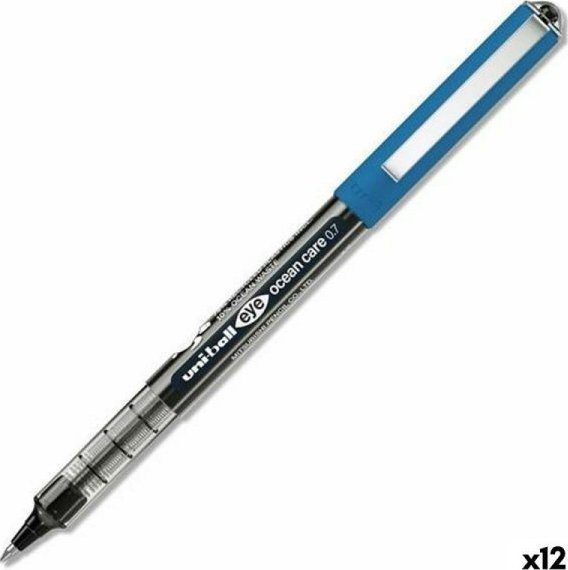 UNI-BALL Długopis z płynnym atramentem Uni-Ball Eye Ocean Care Czarny 0,7 mm (12 Sztuk)