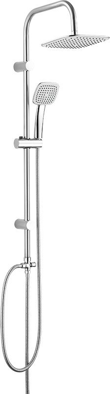 Zestaw prysznicowy Kuchinox Kolumna natryskowa prysznicowa kwadratowa Ondo chrom