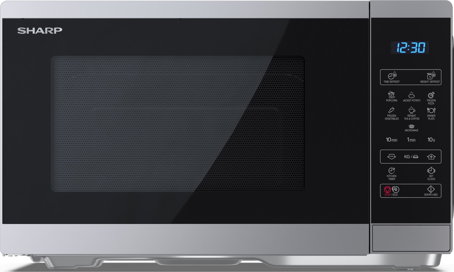 Kuchenka mikrofalowa Sharp Sharp | Microwave Oven | YC-MS252AE-S | Free standing | 25 L | 900 W | Silver