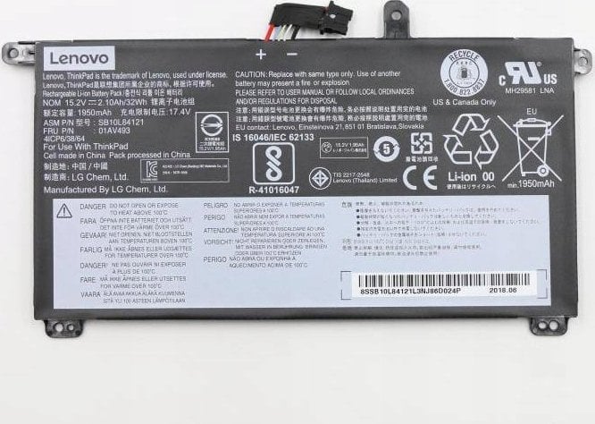 Bateria Lenovo Battery 4 Cell