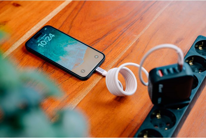 Kabel Verbatim USB-C(M) - USB-C(M) 1,2m, 60W, PD, niebieski