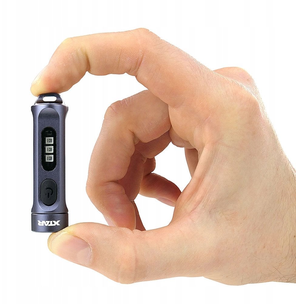 Latarka ręczna / brelok (LED) diodowa +UV 500 lumenów