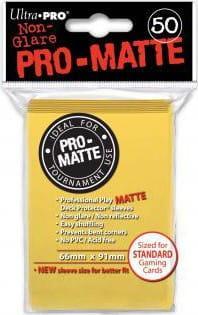 Ultra-Pro ULTRA-PRO Deck Protector - Pro-Matte Non-Glare Yellow (Żółte) 50 szt.