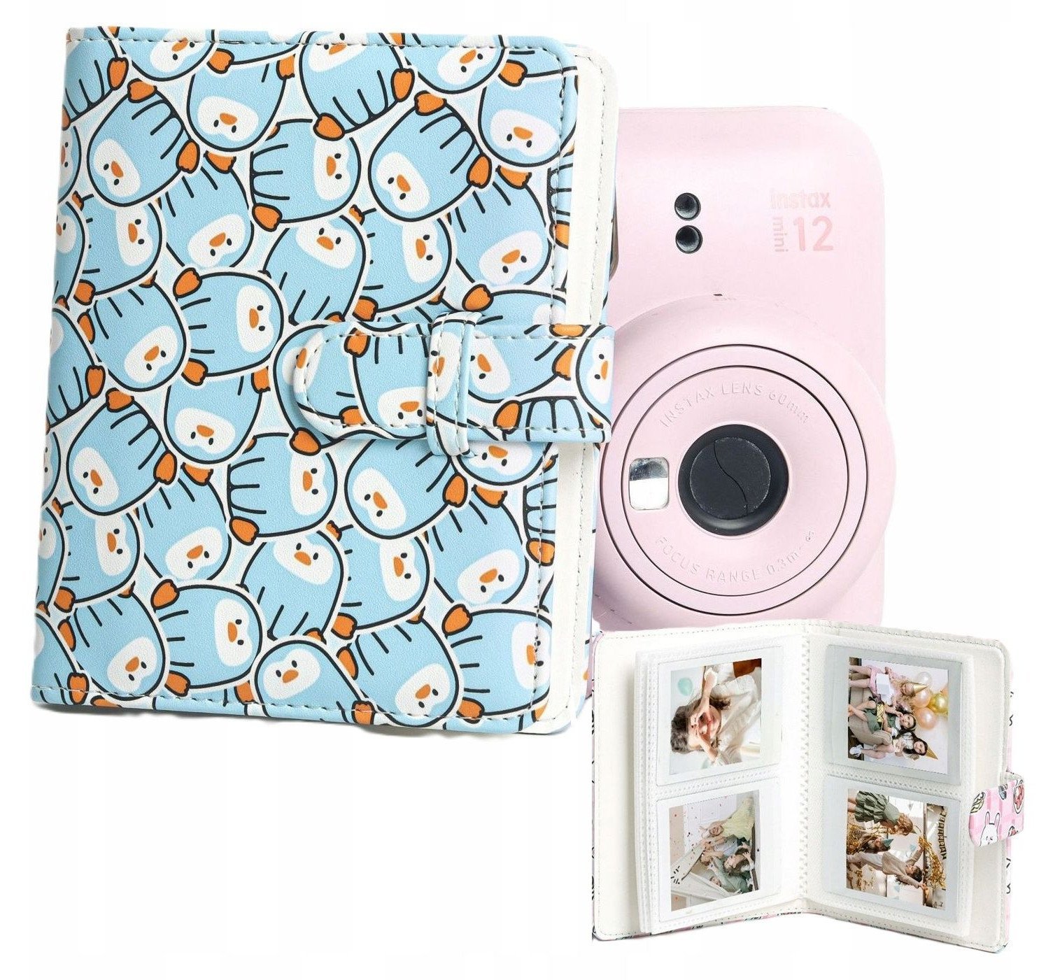 Album Na Zdjęcia 64x Do Fujifilm Instax Mini 99 41 12 40 11 Evo Liplay Link / Niebieskie Pingwiny