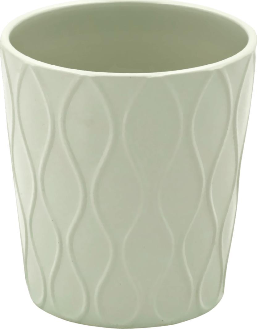 Tajemniczy ogród Osłonka ceramiczna ROTI mięta, 13,5 cm