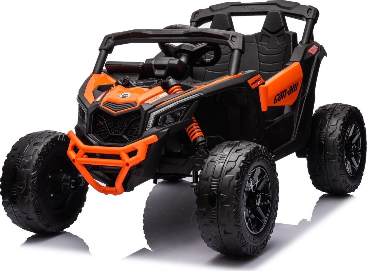 Ramiz Buggy dla dziecka 24V ATV CAN-AM Maverick Pomarańczowy