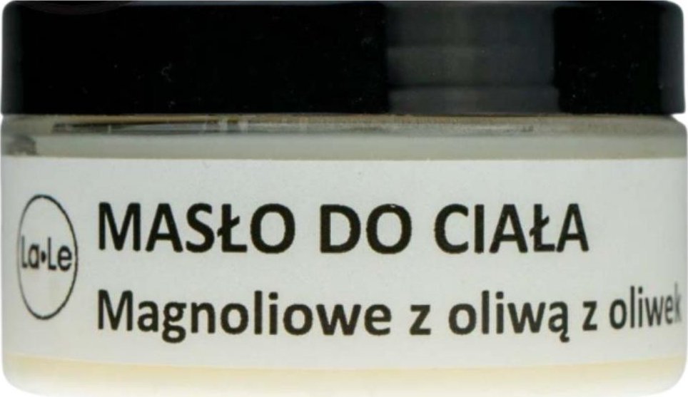 La-le La-Le, Masło do ciała magnoliowe z oliwą z oliwek, 100 ml