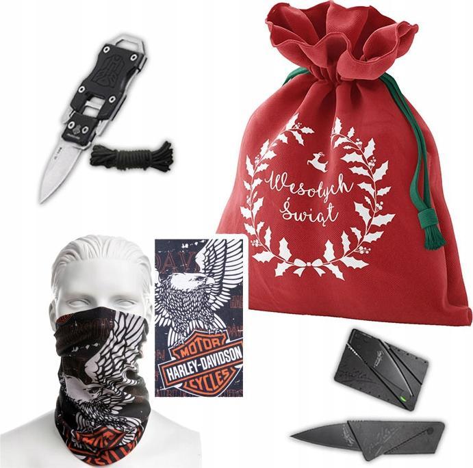 Prezent Survivalowy Nóż Taktyczny Składany Bandamk