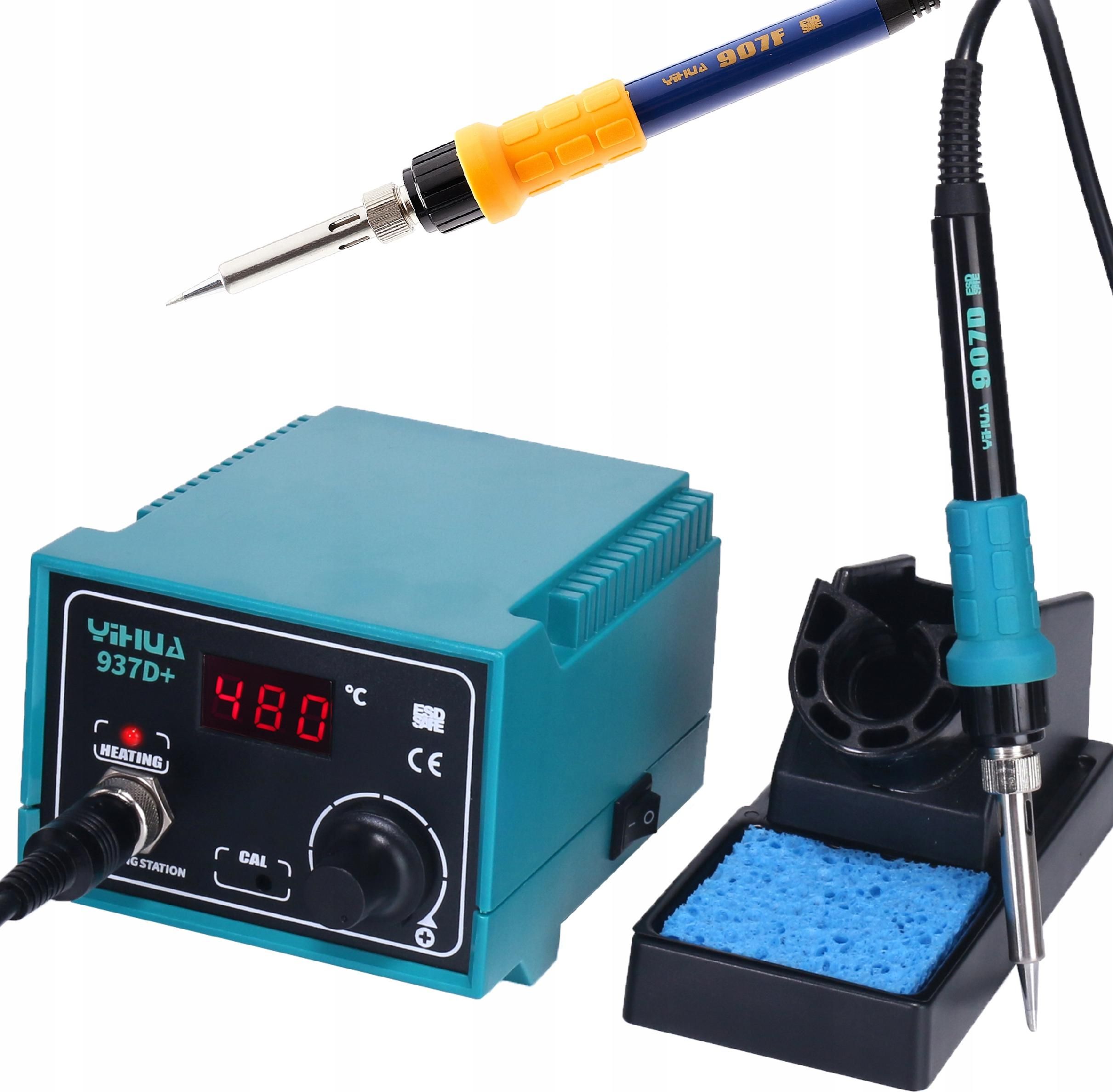 Techrebal Stacja Yihua 937D+ + kolba 907F