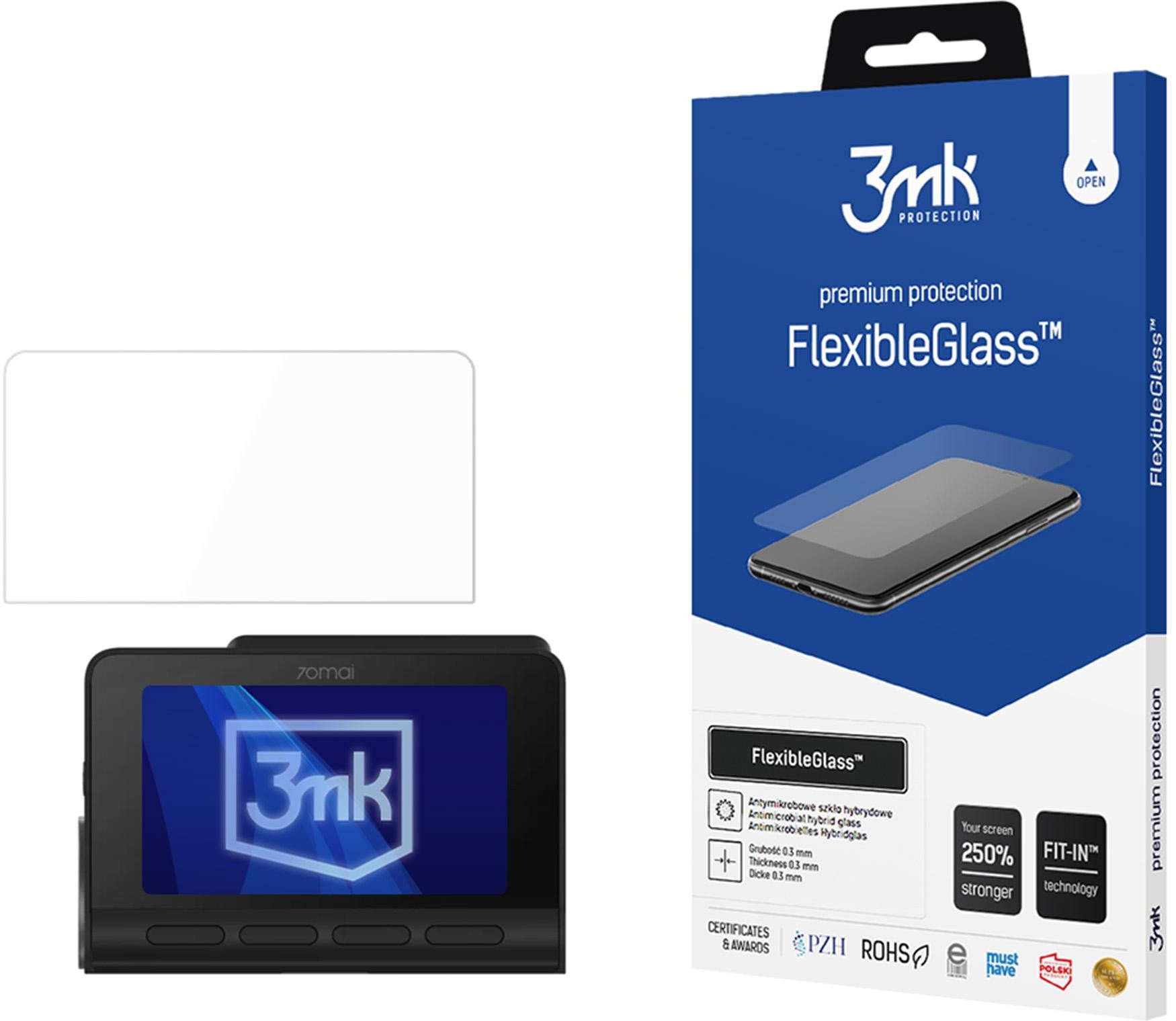 70MAI A810 4K - 3MK FLEXIBLEGLASS