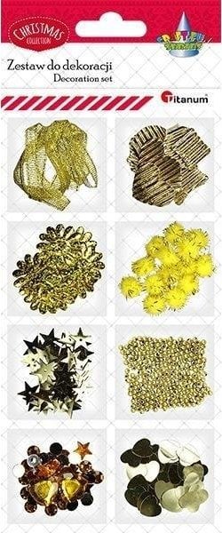 Titanum Zestaw do cardmakingu złoty