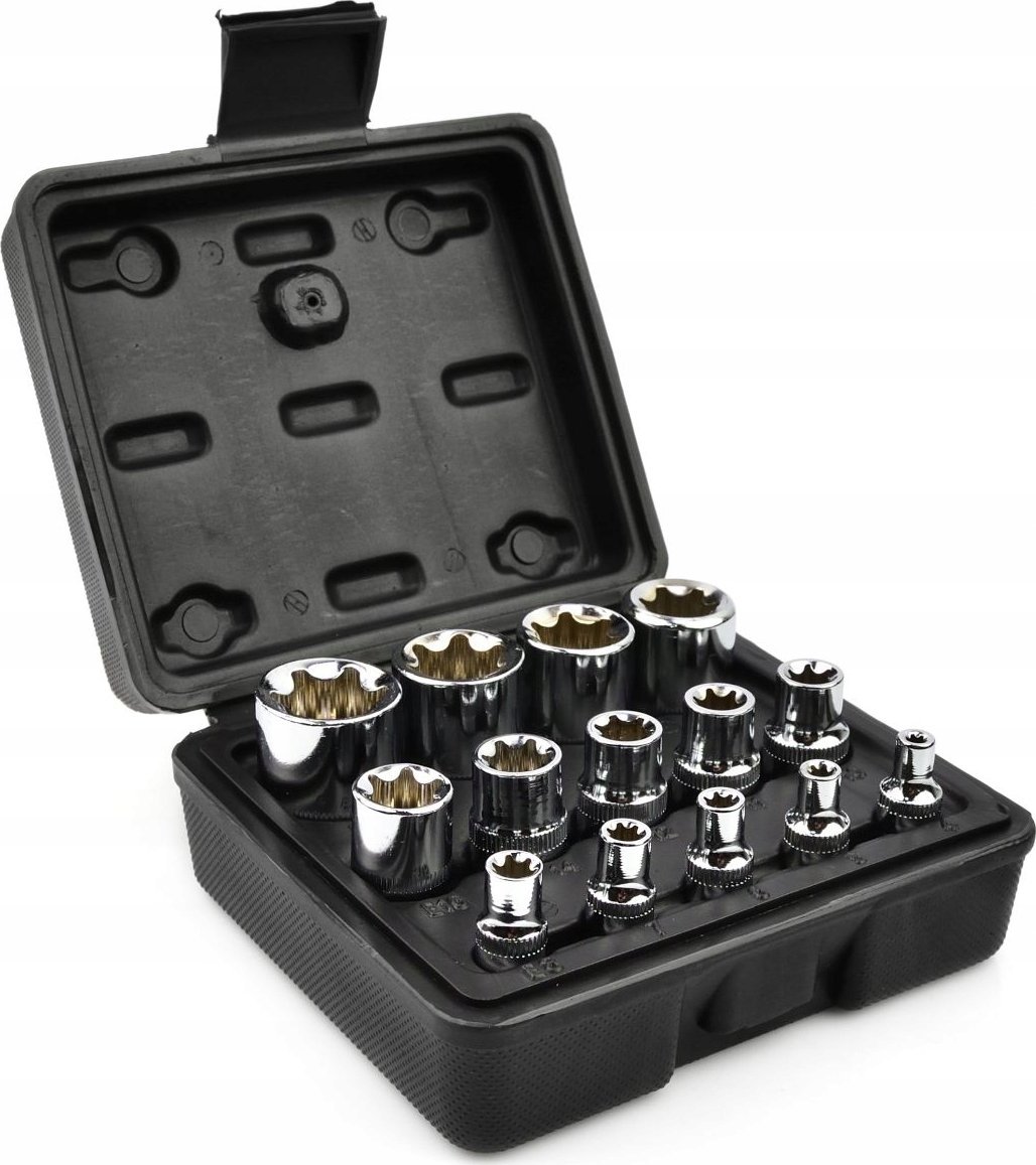 Geko Zestaw nasadek torx E4-E24 14szt. (20)