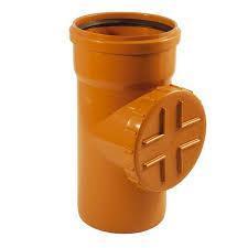 Kaczmarek Rewizja PVC z czyszczakiem do kanalizacji zewnętrznej 200mm