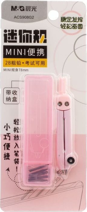 Cyrkiel mini średnica koła 16cm metalowy MG