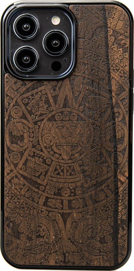 BeWood Drewniane Etui Bewood na iPhone 14 Pro Max KALENDARZ AZTECKI ZIRICOTTE