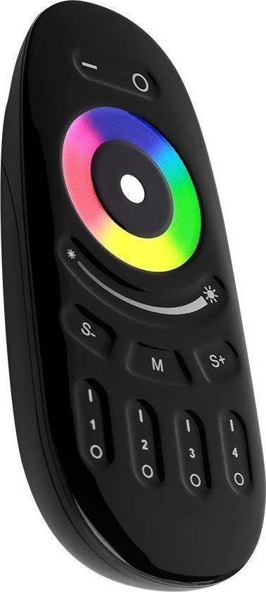 V-TAC Pilot Kontroler V-TAC RGBW 4-strefy Czarny VT-2442