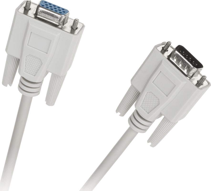 Kabel D-Sub (VGA) - D-Sub (VGA) 1.8m biały (KPO3712-1.5)