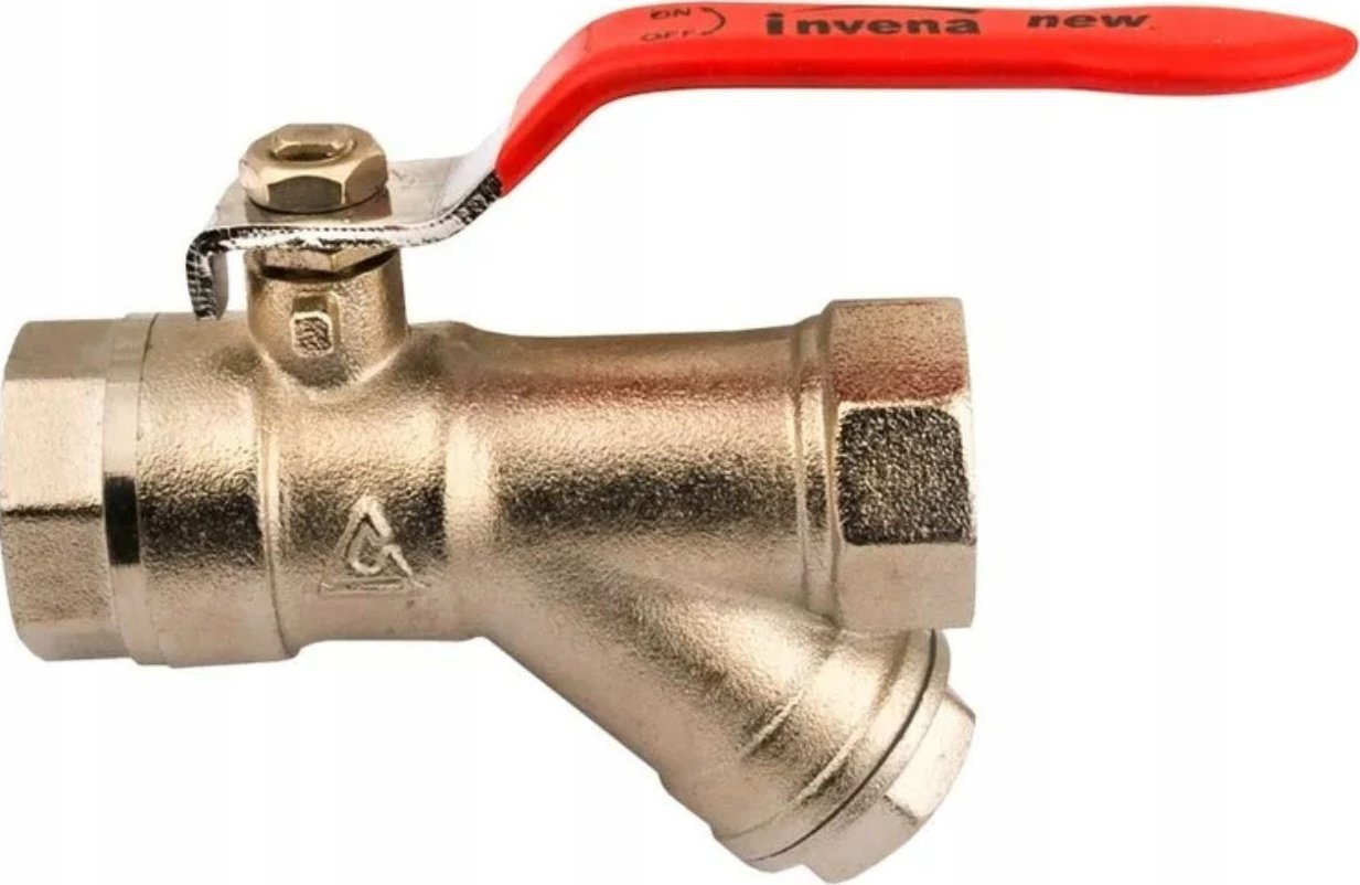 Invena ZAWOR WODA Z FILTREM DN-15