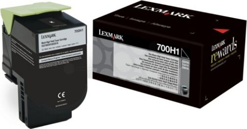 Toner Lexmark 700H1 Black Oryginał (70C0H10)