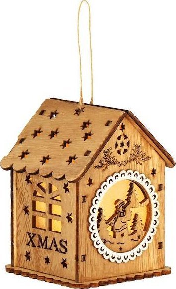 Dekoracja świąteczna Springos domek