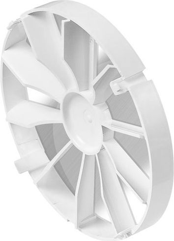 AWENTA Zawór zwrotny wentylatora biały 100mm (ZZ100)