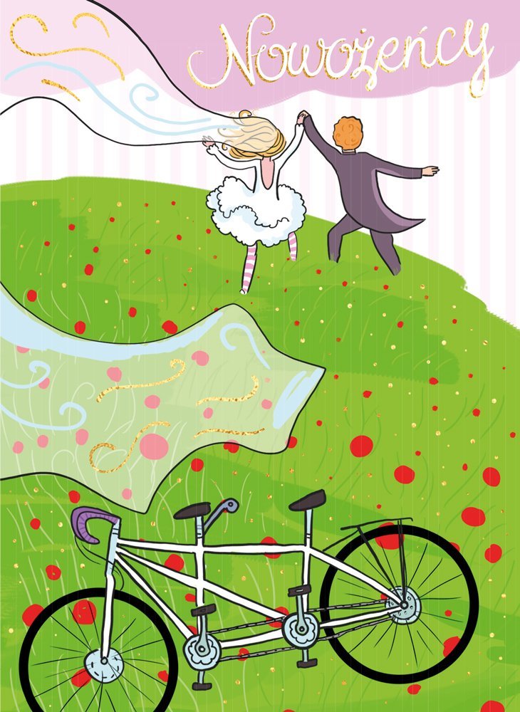 HENRY Karnet B6 Ślub Uciekająca para