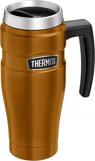 Thermos Kubek termiczny Thermos Travel King 470 ml z rączką (miedziany)