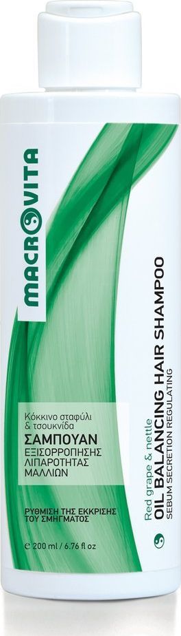 Macrovita Szampon do włosów przetłuszczających się 200 ml