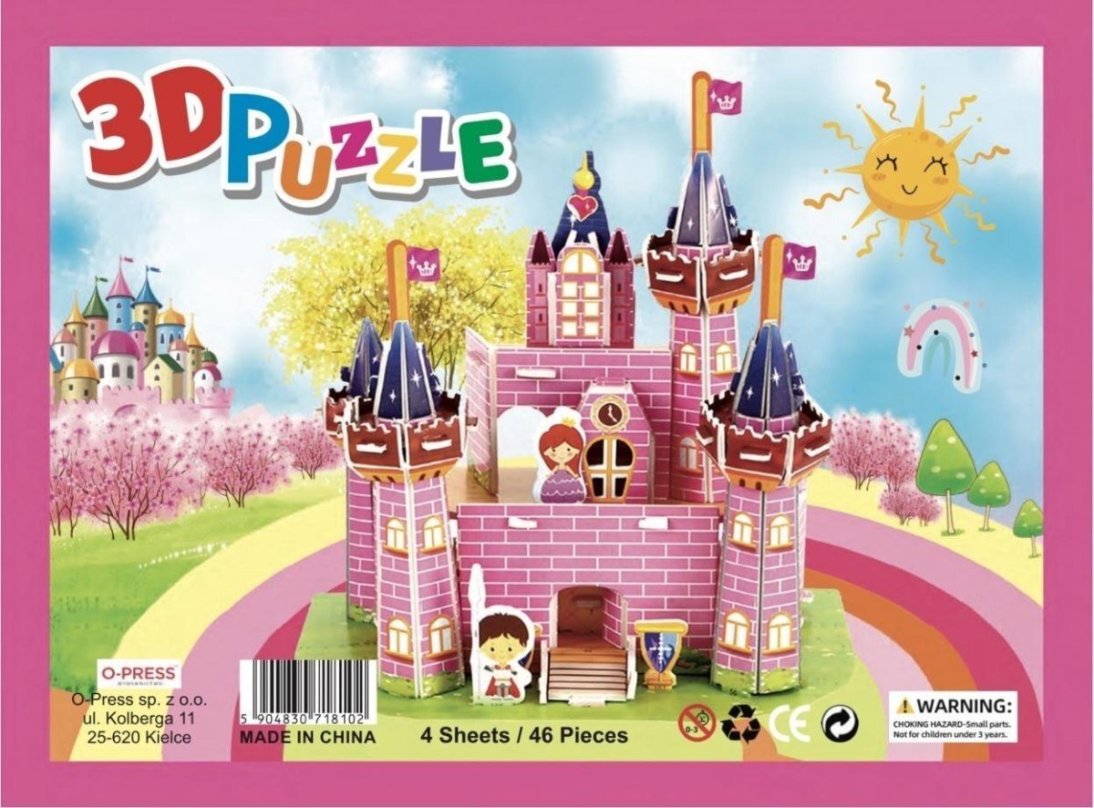 Puzzle 3D 46 Zamek