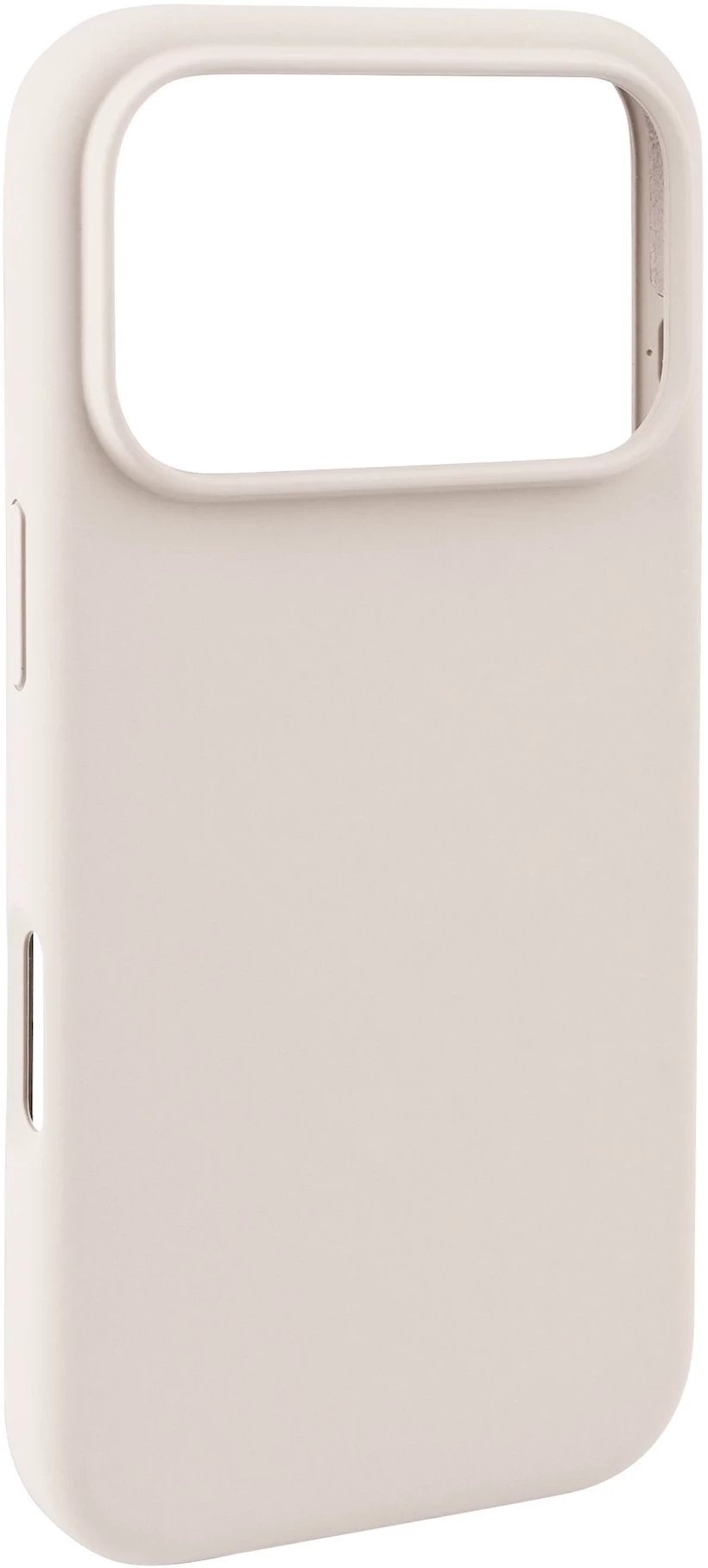 Pomologic CoverCase - silikonowa obudowa ochronna do iPhone 17 Pro kompatybilna z MagSafe (ivory)