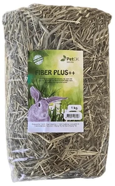 PetDK Fiber Plus++ Hø - ekstra groft