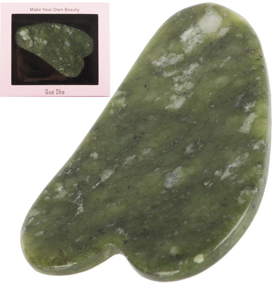 Masażer jadeitowy płytka do masażu z jadeitu ciała