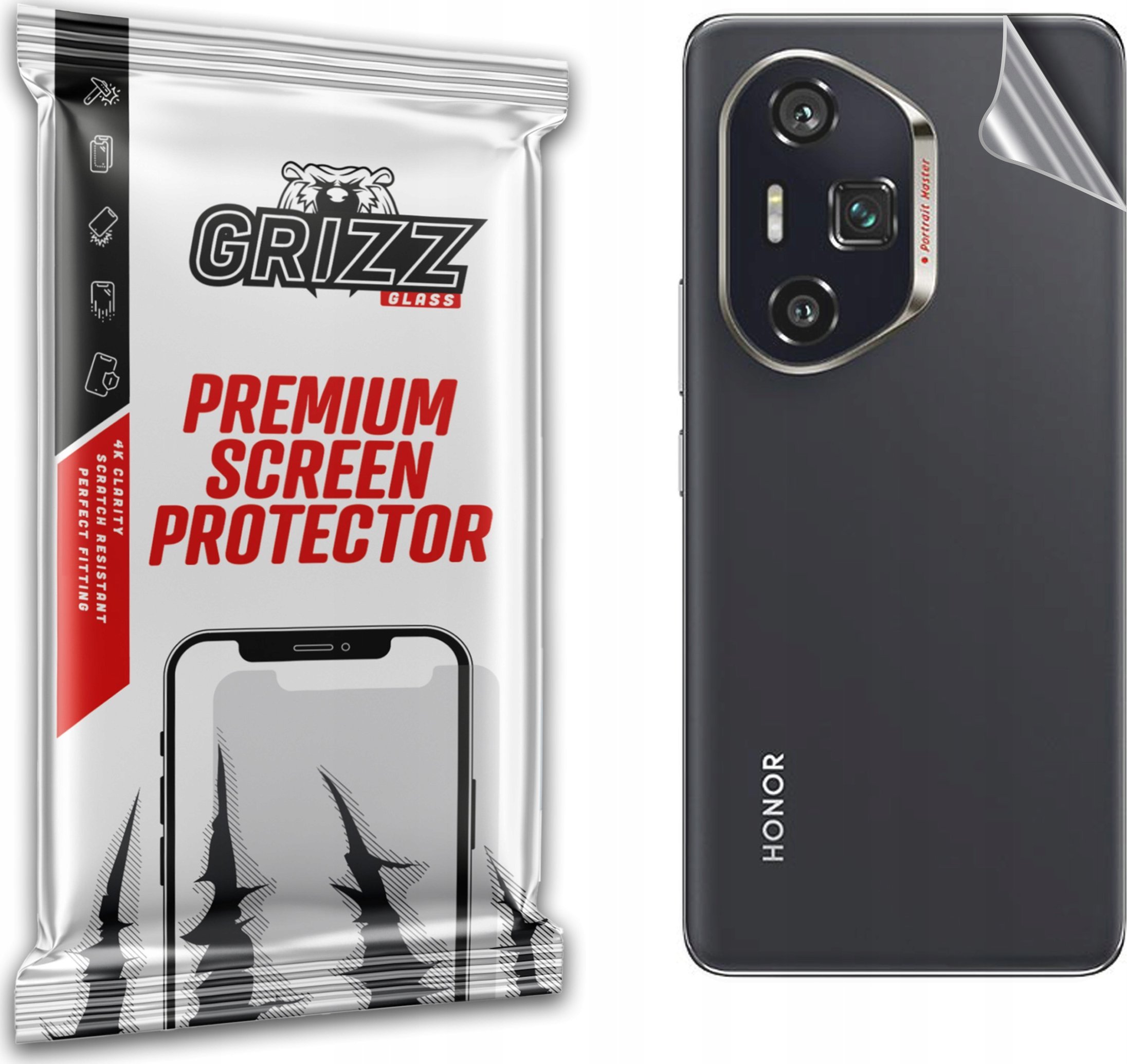 Folia na tył GrizzGlass SatinSkin do Honor 300 Ultra